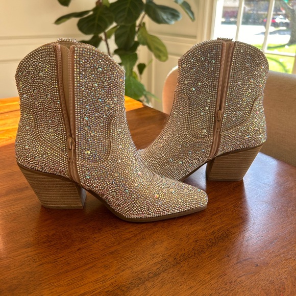 Sparkle ankle boots - Picture 4 of 4